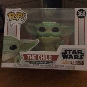 Star Wars funko pop the child damaged box